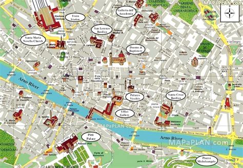 Florence Map - Explore the Charm of Italy