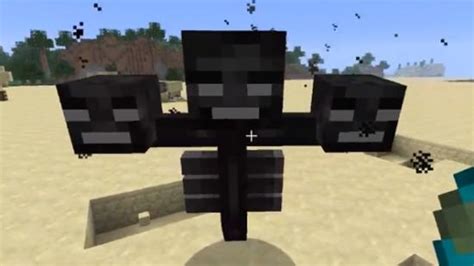 Creepy new monster coming to Minecraft: the Wither Boss