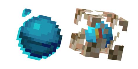 Minecraft Heart of the Sea and Conduit cursor – Custom Cursor