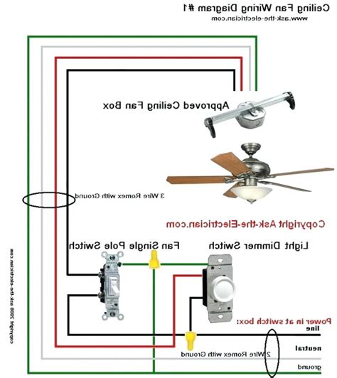 Hampton Bay Ceiling Fan Switch Wiring Diagram - Cadician's Blog