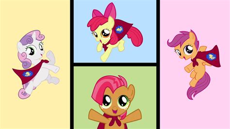 Cutie Mark Crusaders Wallpaper by nosehairs on DeviantArt