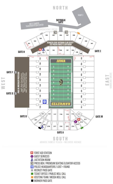 Kinnick Stadium Seating Chart | Cabinets Matttroy