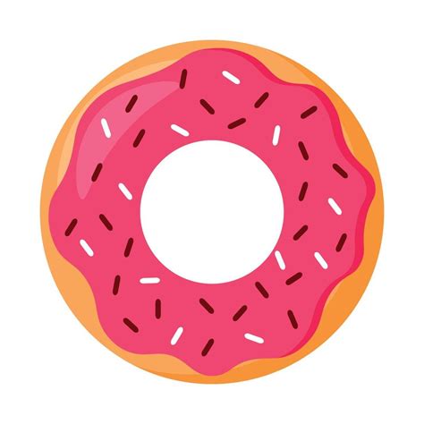 Premium Vector Donut Cartoon Numero Symbol Vector Ill - vrogue.co