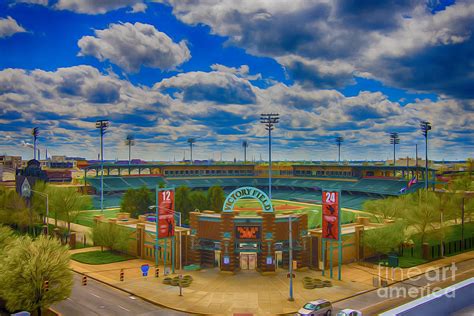 Indianapolis Indians Victory Field Photograph by David Haskett