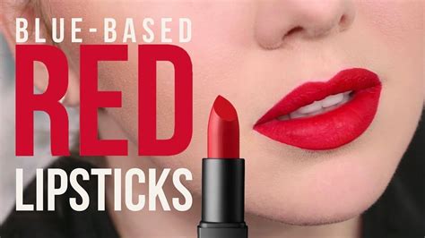 Top Blue-Based RED Lipsticks + Historical Facts About Red Lipstick | Red lipstick shades, Blue ...