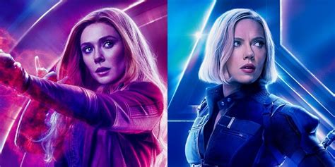 Elizabeth Olsen & Scarlett Johansson's MCU Movies, Ranked