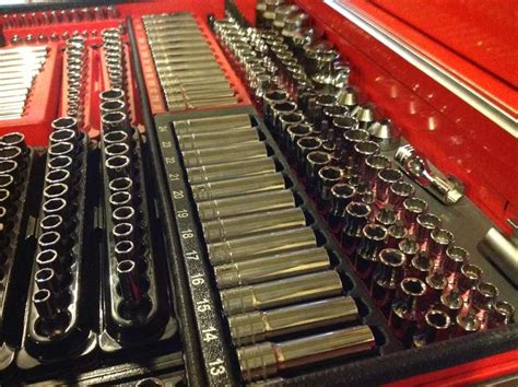 who has a full socket set up and how is it organized? | Tool box organization, Tool box, Garage ...