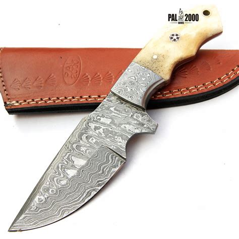 Damascus Knives - Best Handmade Fixed Blade Hunting Knife 9385 ...