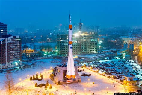 Samara city in winter time · Russia Travel Blog