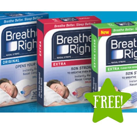 FREE Breathe Right Advanced Strips Sample