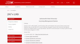 Jsu Canvas Portal