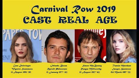 Carnival Row 2019 Cast Age - YouTube