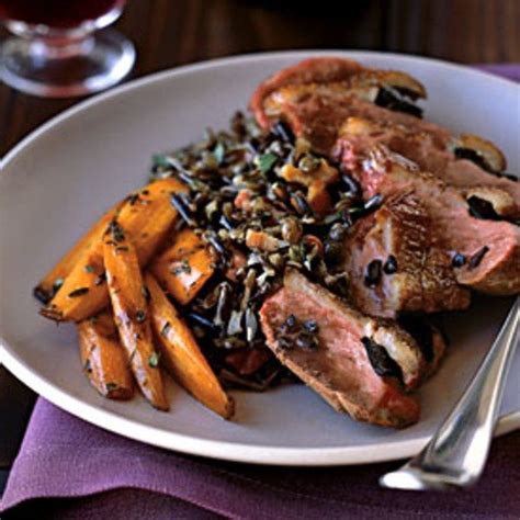 Roast Magret Duck Breasts with Shaved Black Truffles | Recipe | Recipes, Roast, Roasted carrots ...