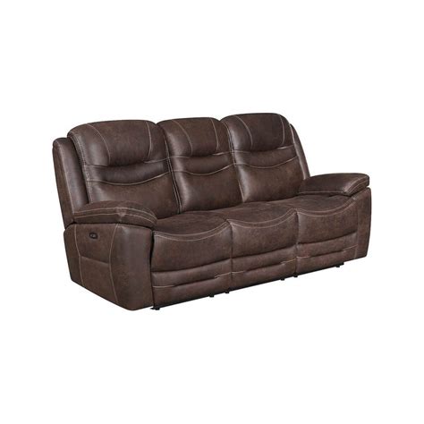 Power Reclining Sofa with Drop Down Table and USB Ports - Quarles Furniture