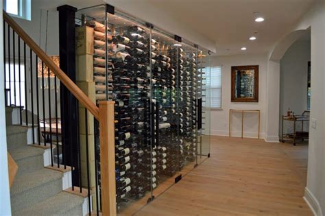 Custom Wine Cellar Cooling Unit for Modern Wine Closet | Wine Cellar ...