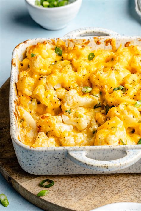 Cauliflower Mac and Cheese - All the Healthy Things