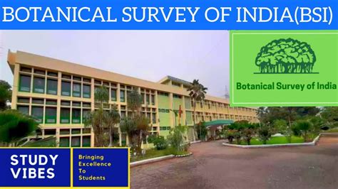 BOTANICAL SURVEY OF INDIA(BSI) - YouTube