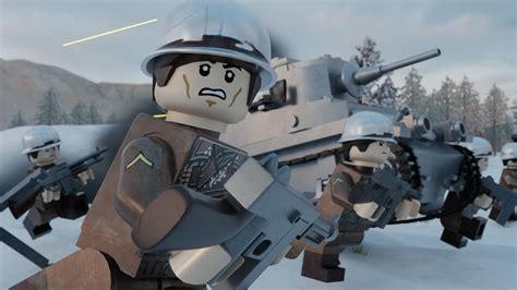 LEGO WW2 - The Battle of the Bulge - YouTube