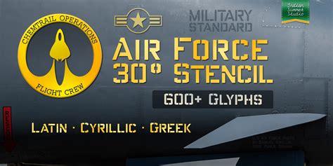 Air Force Font | Fontspring