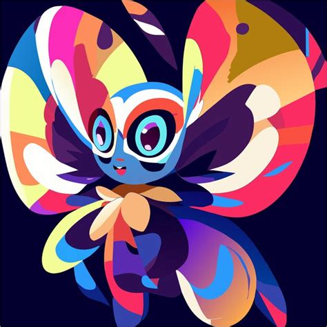 Premium Vector | Whimsical oil paint magic butterfly symphony unveiled