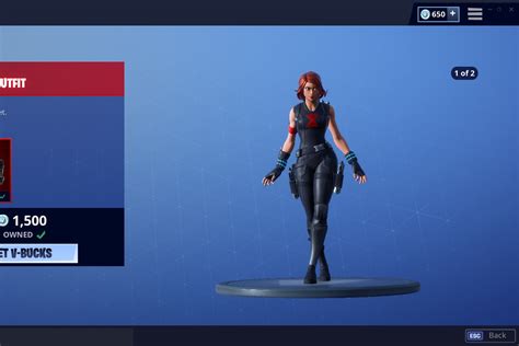 Avengers: Endgame skins come to Fortnite, starting with Black Widow ...