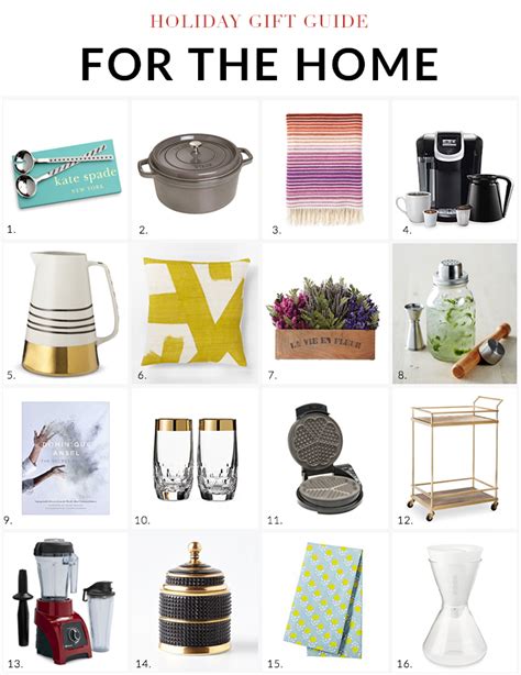 Holiday Gift Guide 2014: Gifts for the Home - Nicole Gibbons Style