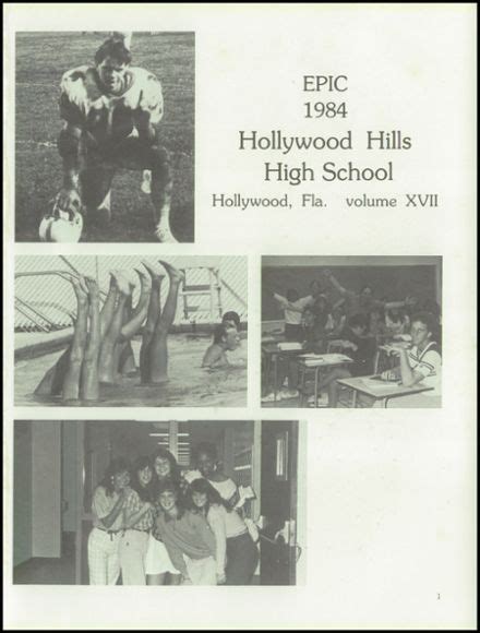 Explore 1984 Hollywood Hills High School Yearbook, Hollywood FL ...