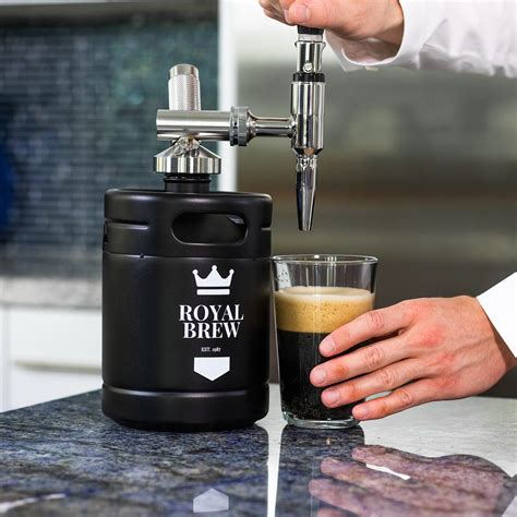 Royal Brew Nitro Cold Brew Coffee Keg // 64 oz (Stainless Steel) - Royal Kitchen Co. - Touch of ...