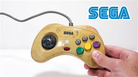 I Restored The Yellowest Sega Saturn Controller - YouTube