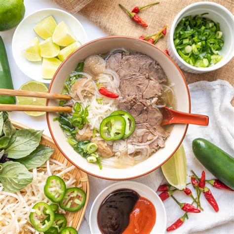 Vietnamese Beef Noodle Soup (Pho Bo) — Vicky Pham