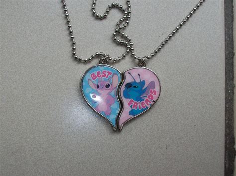 Stitch Angel necklaces by NeoseekerStitch on DeviantArt