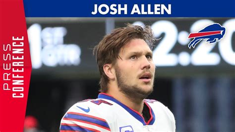 Josh Allen Reacts To Win Over Raiders | Buffalo Bills - YouTube