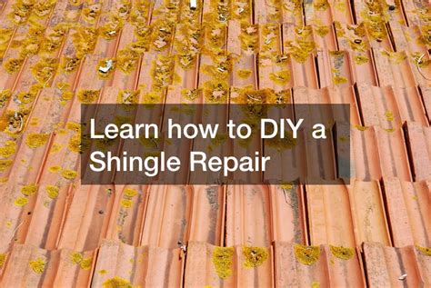 Learn how to DIY a Shingle Repair - House Killer