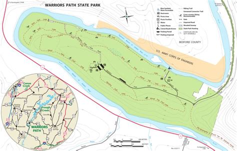 Warriors Path State Park Map by Avenza Systems Inc. | Avenza Maps