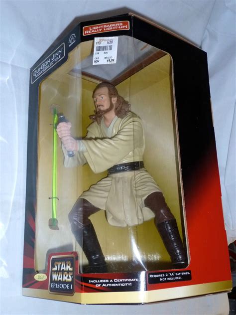 Star Wars Episode 1 - Mega Collectible Qui-Gon Jinn 12" Action Figure ...