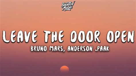 Bruno Mars, Anderson .Paak - Leave The Door Open (Lyrics) Chords - Chordify