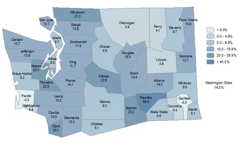 Percent change in population density by county: 2000 to 2010 | Office ...