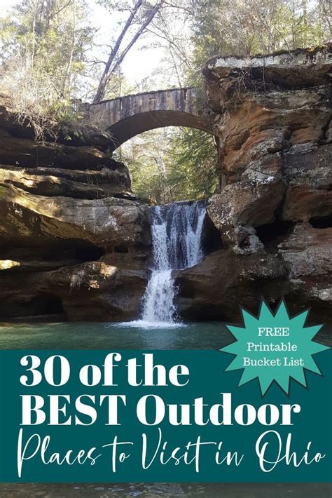 30 of the Best Outdoor Places to Visit in Ohio in 2023+ Printable ...