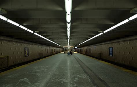 20150127. The length of Toronto’s subway stations is made apparent at ...