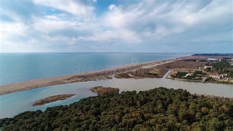 Poti City Landscape Photographed from Above, Georgia Stock Photo - Image of river, landscape ...