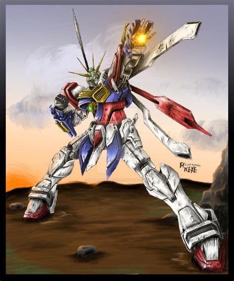 Shining Gundam by WEREsandrock on DeviantArt