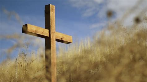 Wooden Cross Easter Motion Background Stock Footage SBV-312986359 - Storyblocks