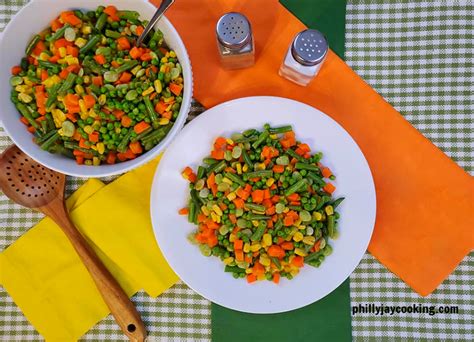 Frozen Mixed Vegetables Recipe – Philly Jay Cooking