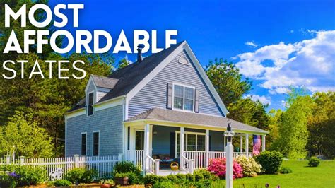 9 Most Affordable 🇺🇸 States to Live in 2023 - YouTube