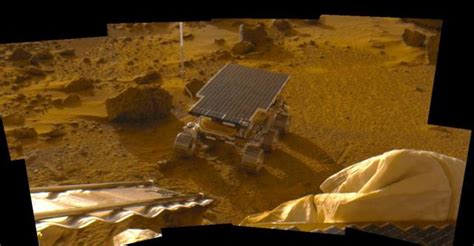 Newly Deployed Sojourner Rover - NASA Science