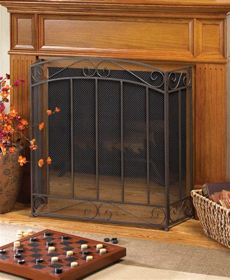 Fireplace Screens Decorative Contemporary Classic Antique Fireplace Screen Saver - Fireplacess.com