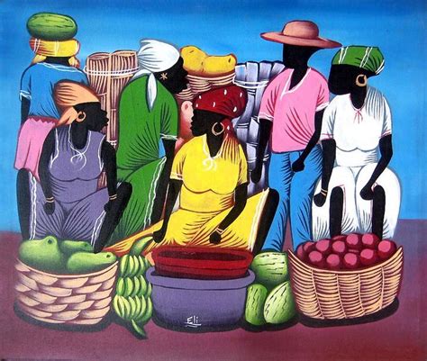 Pin on Haitian Art - Haitian Paintings