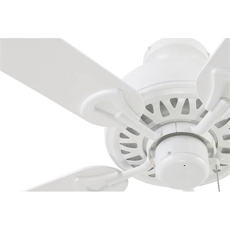 Harbor Breeze Calera 52-in White Indoor/Outdoor Ceiling Fan Light Kit Compatible (5-Blade) in ...