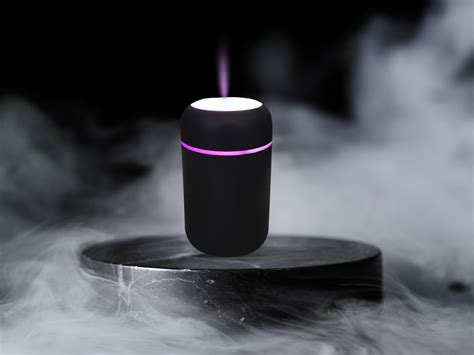 Fire Diffuser Portable Humidifier provides a cool mist and colorful ...