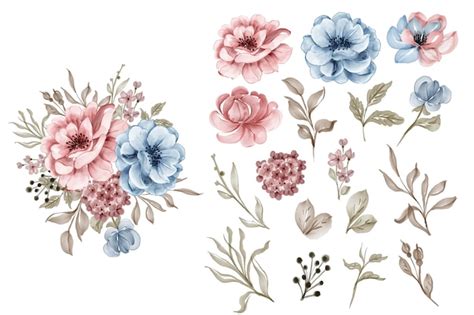 Floral Clipart Images - Free Download on Freepik